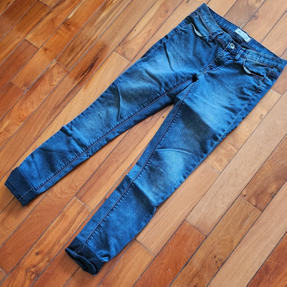 Madewell blue skinny jeans 24
